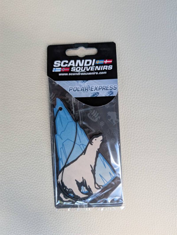 Scandi Souvenirs Ilmanraikastin "Polar Express - Jääkarhu"