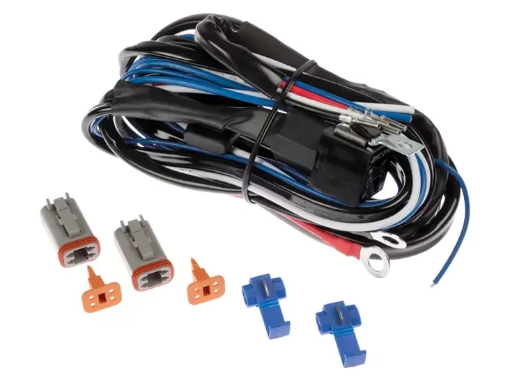 Relejohtosarja kahdelle lisävalolle, DT-4