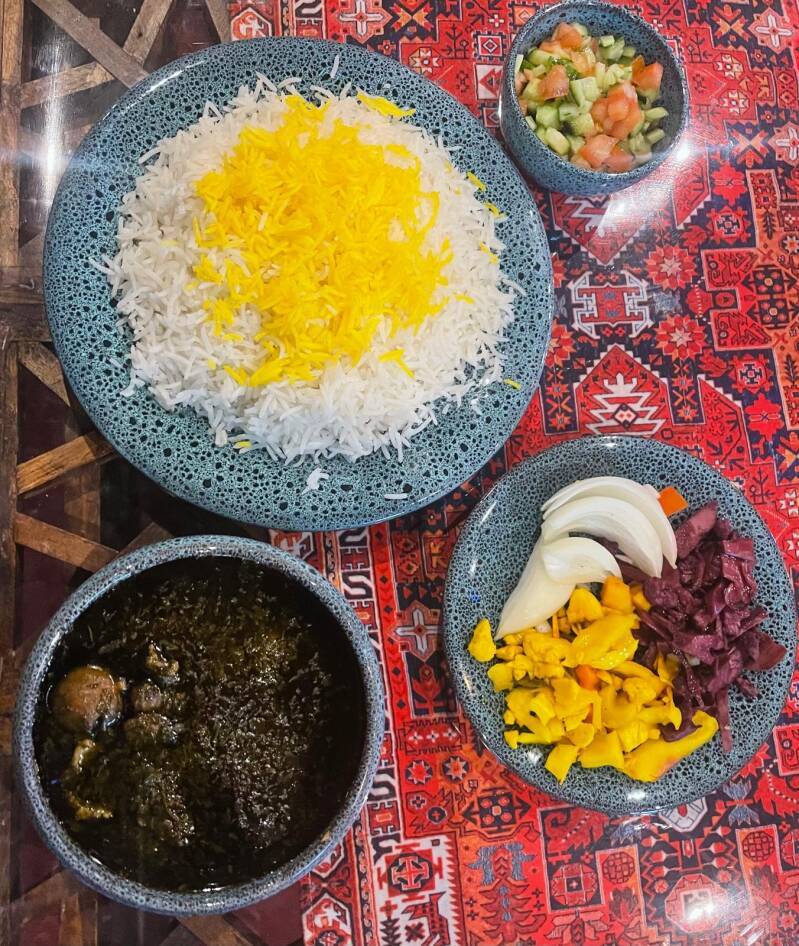 قورمه سبزی qorme sabzi