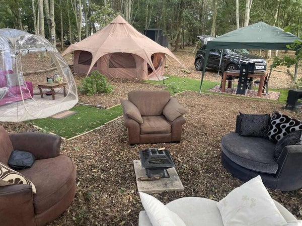 Stay in a Little Woodland Paradise