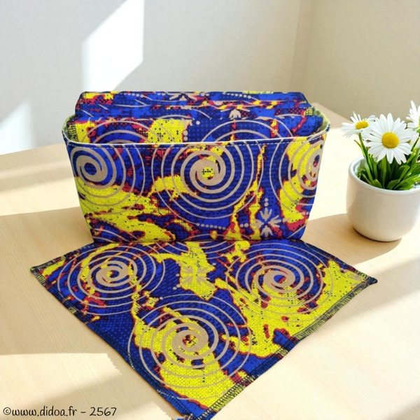 Panière de 8 essuie-tout