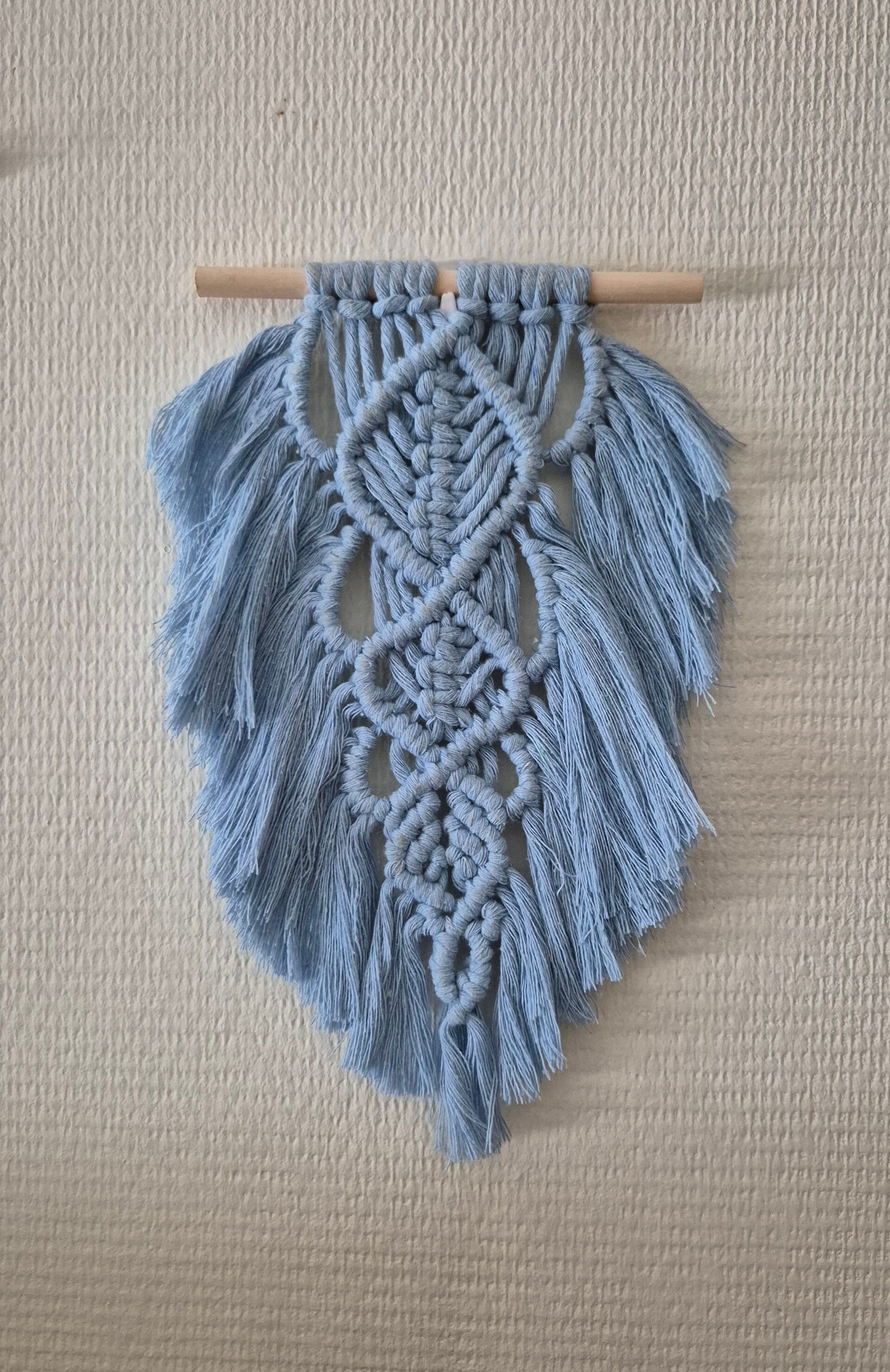 Wandhanger Jeans Blue