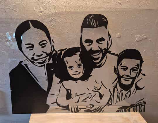 Silhouettie 30x40