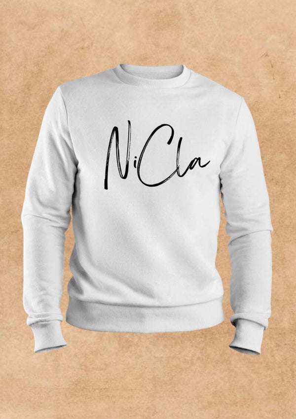 Sweatshirt mit Wunschdruck