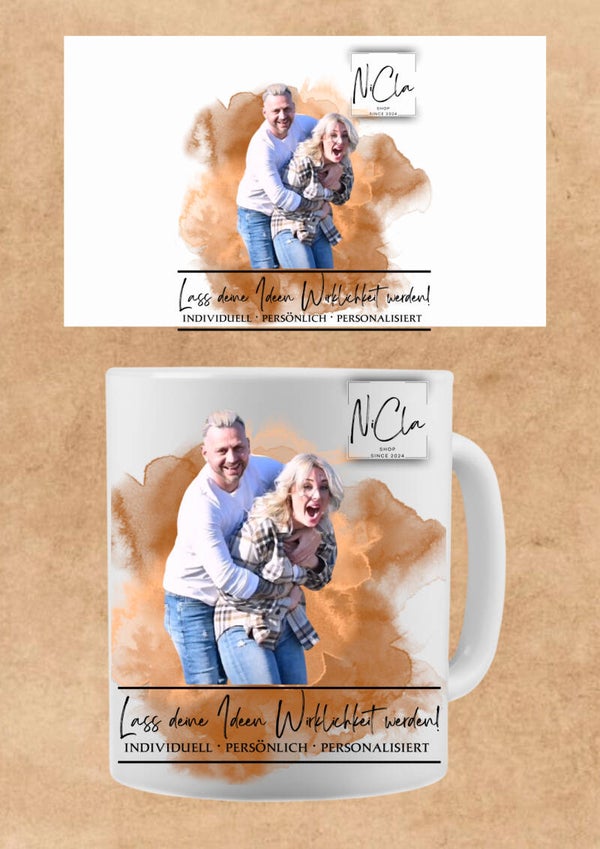 Tasse mit Wunschmotiv