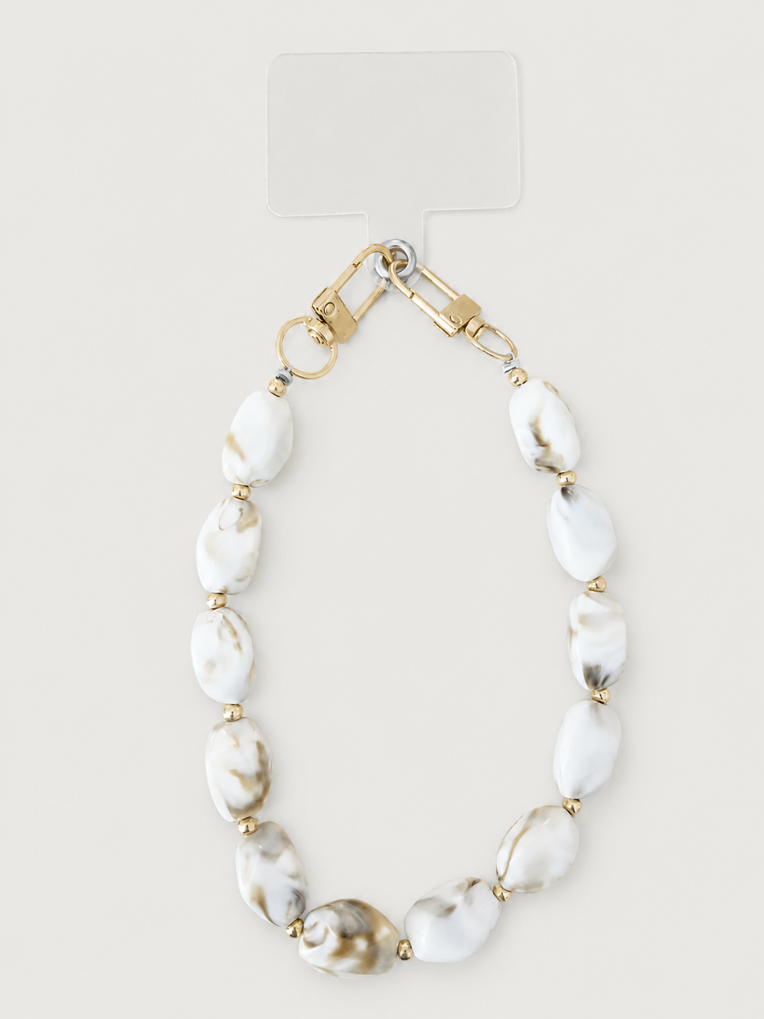 Beige Beach Vibes Phone Strap - telefoonkoord
