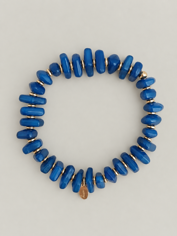 Pulsera Azul  - stainless steel