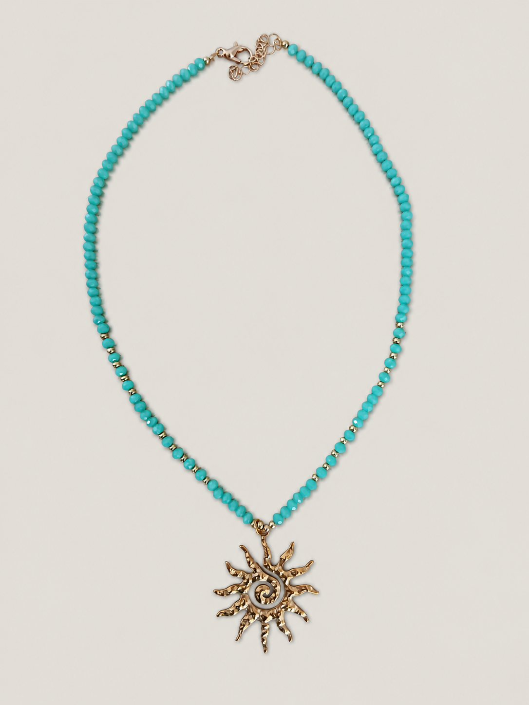 Turquoise Sunrise ketting