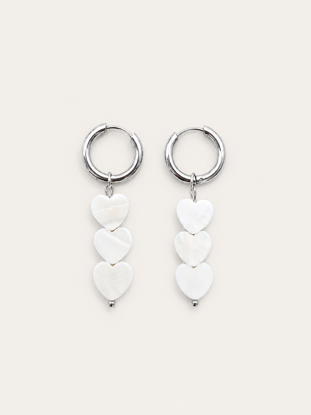 Love Joey oorbellen - stainless steel