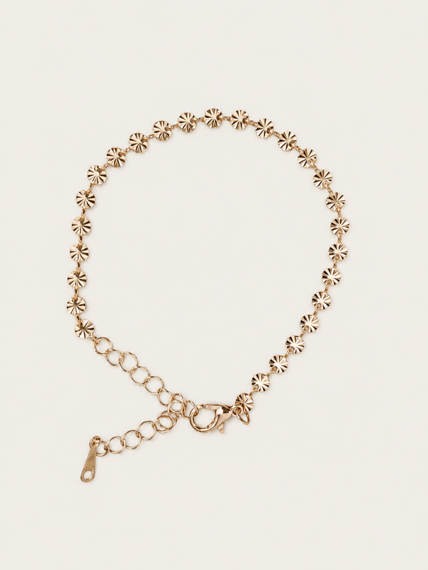 Lizzy armband - stainless steel - goudkleurig