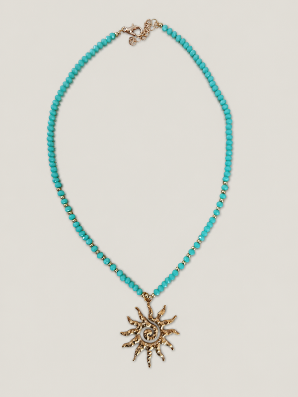 Turquoise Sunrise ketting