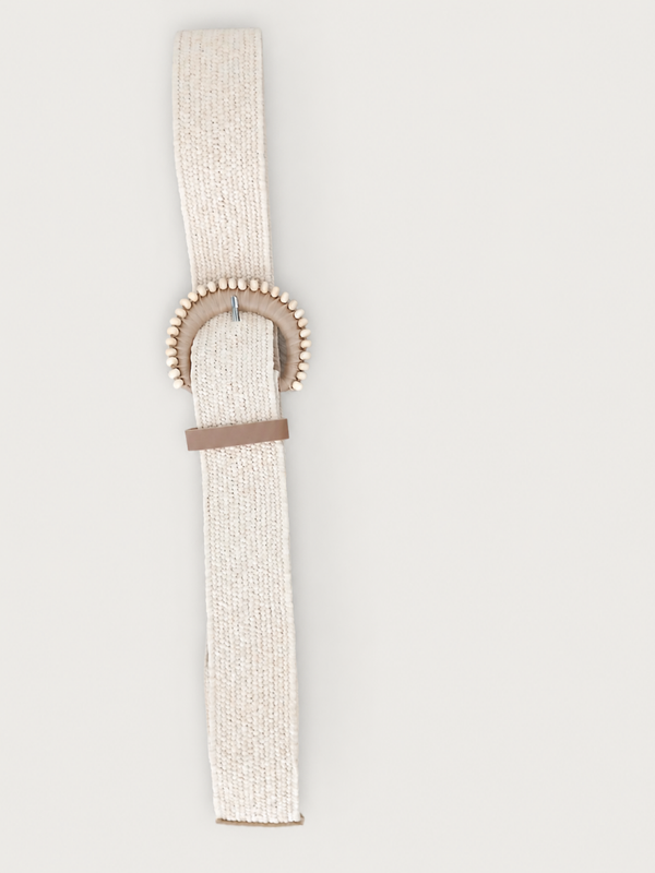 Boho Beach Belt centuur - verstelbaar - zandkleur