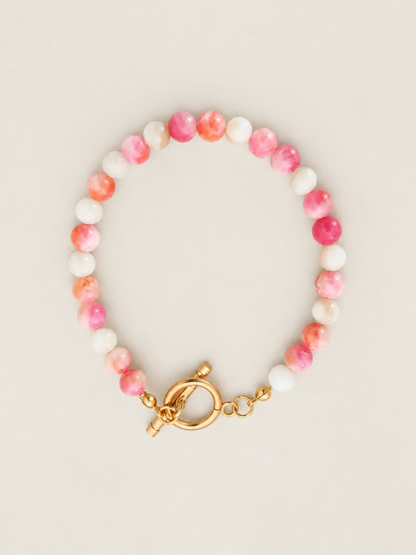 Blush - stainless steel - goudkleurig beige/roze/oranje