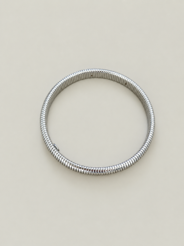 Pulsera de plata  - stainless steel - zilverkleurig