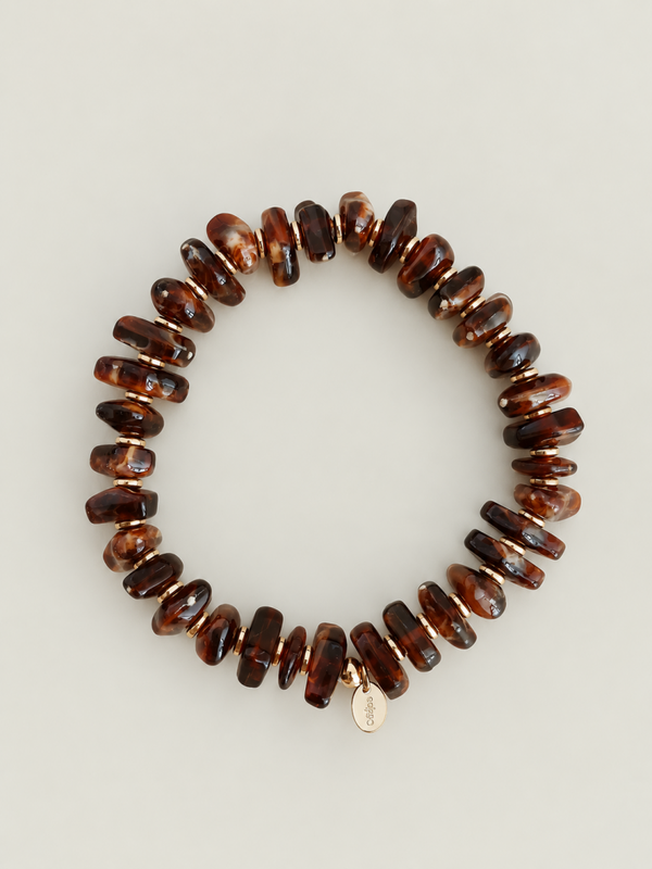 Pulsera Marrón - stainless steel