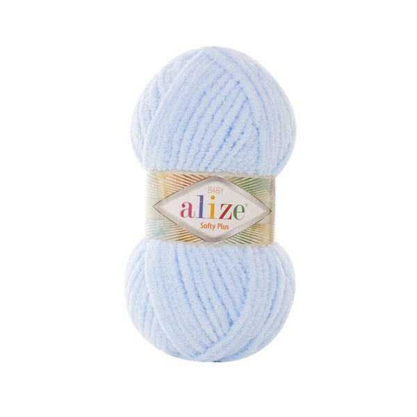 Alize Softy Plus 183 Baby Blau