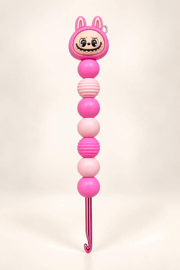 Häkelnadel Pinke Figur