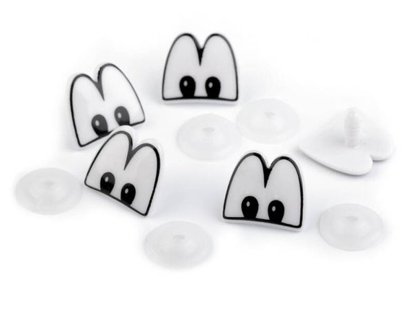 Sicherheitsaugen Doppelt 22*24