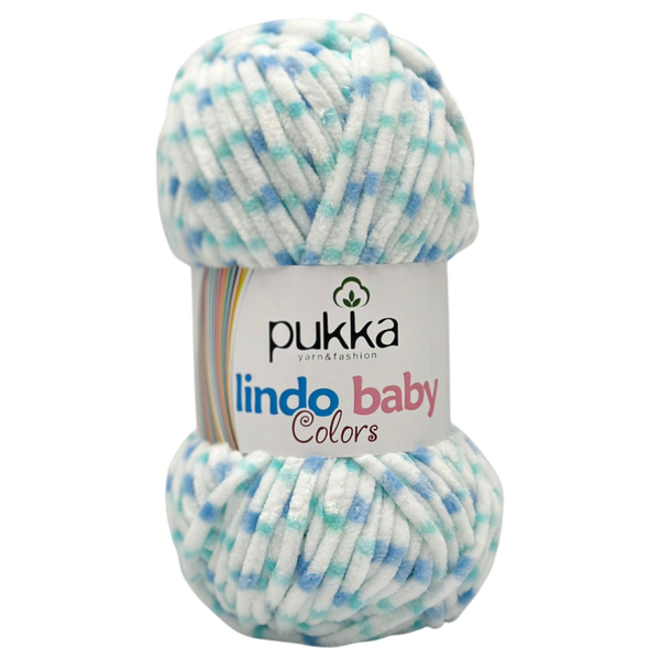 Pukka Lindo Baby Colors 70205 Türkis/Blau/Weiß