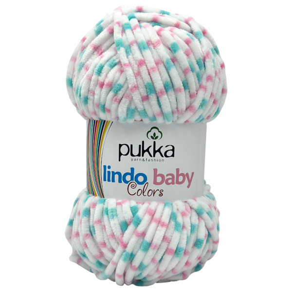 Pukka Lindo Baby Colors 70207 Türkis/Pink/Weiß