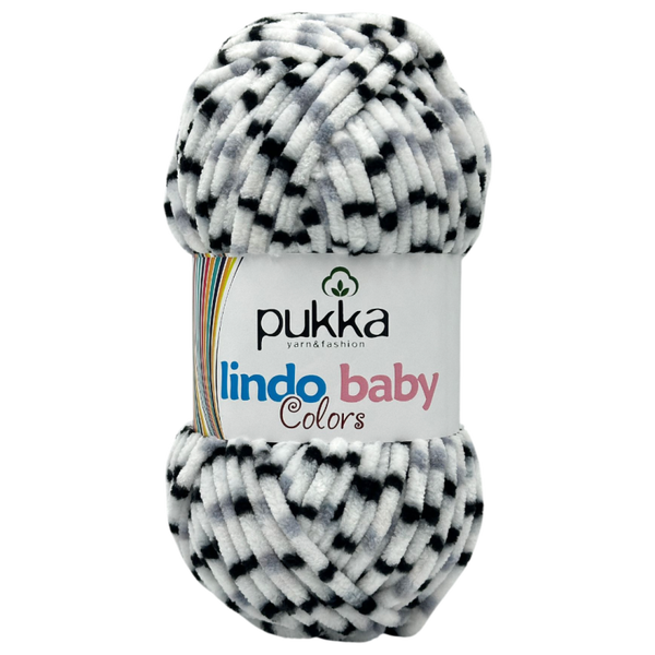 Pukka Lindo Baby Colors 70210 Schwarz/Grau/Weiß