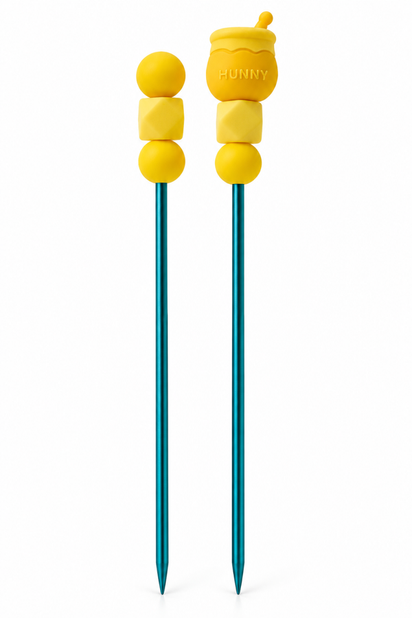 Amigurumi-Sticks Honig 1 Paar