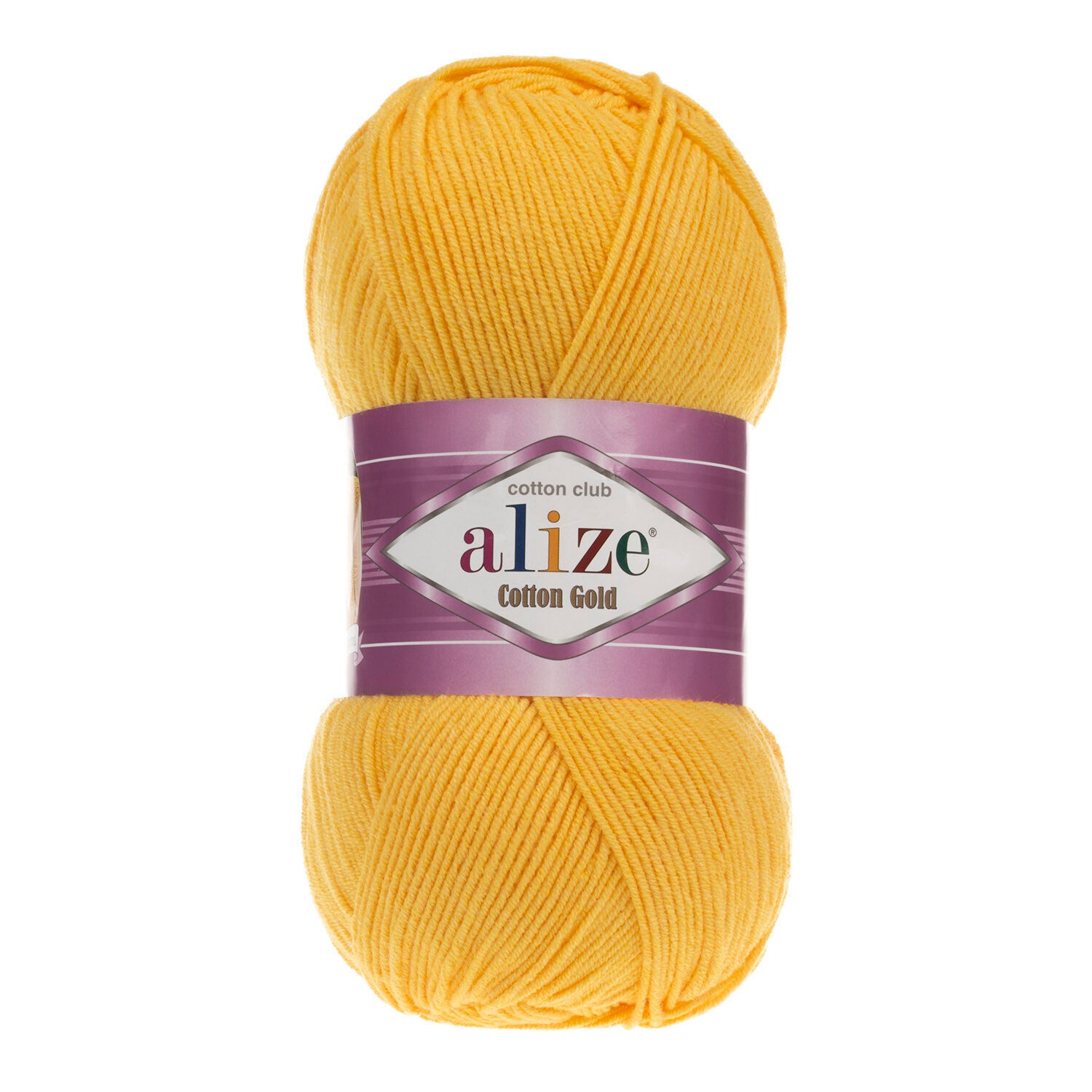 Alize Cotton Gold 216  Dunkles Gelb