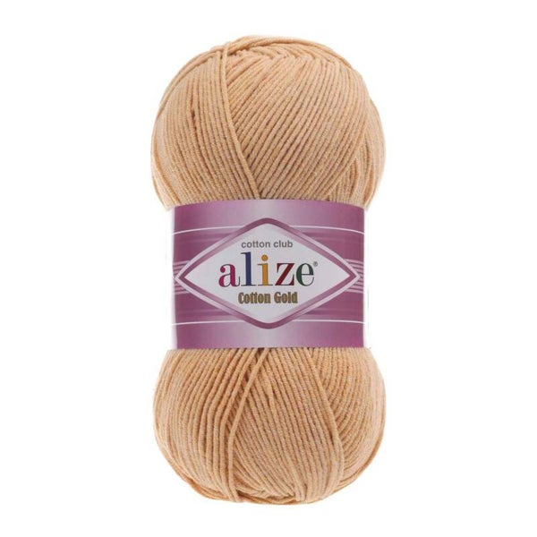 Alize Cotton Gold 446 Helles Braun / Beige