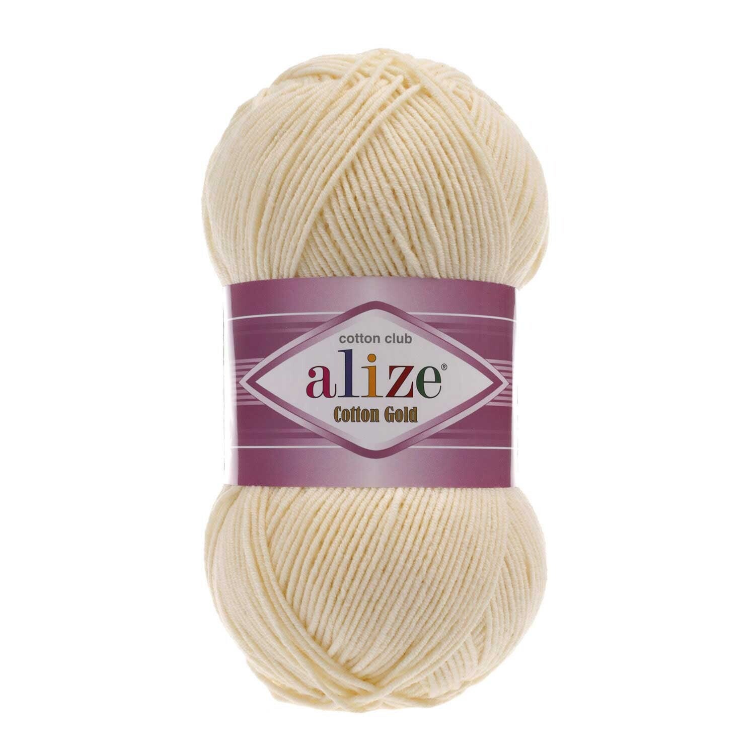 Alize Cotton Gold 458  Dunkles Cream