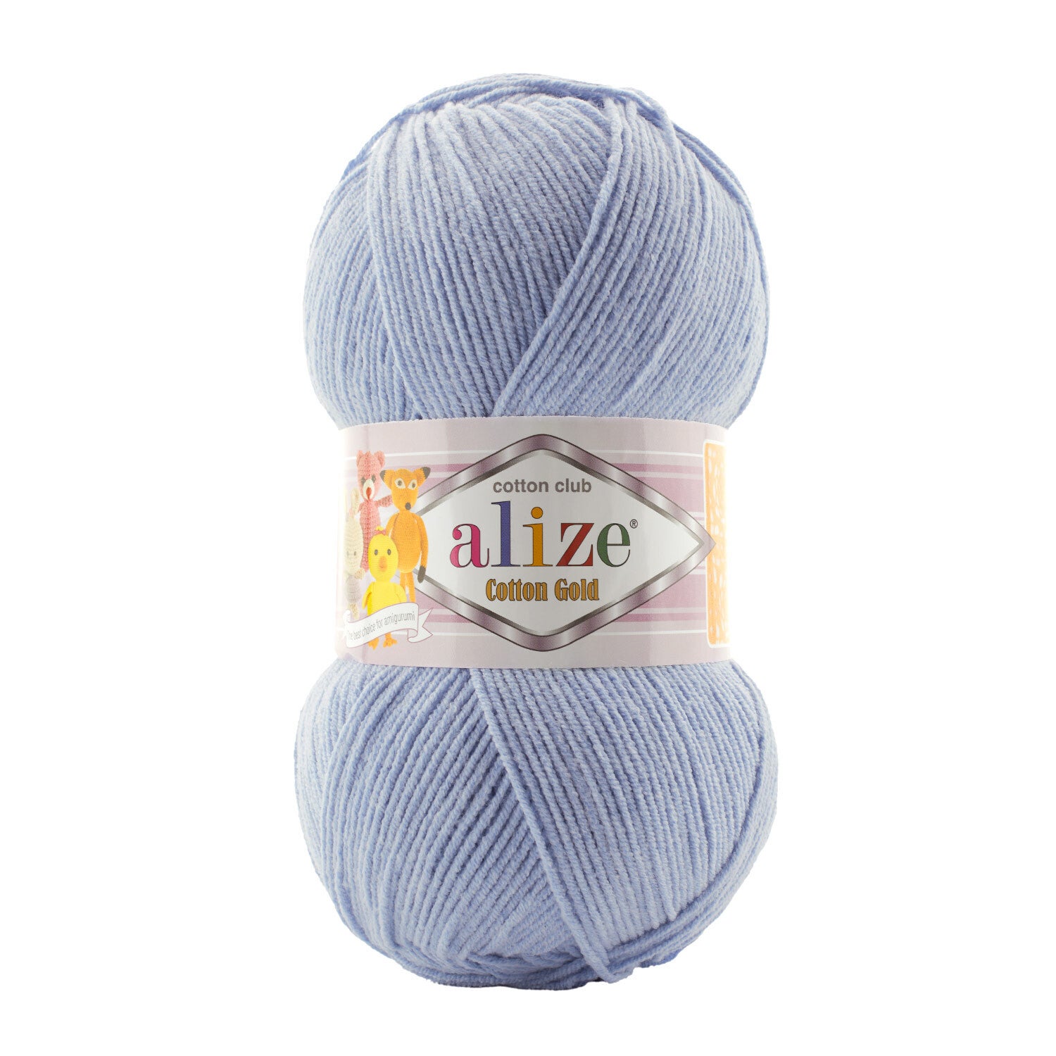 Alize Cotton Gold 481 Grau Blau