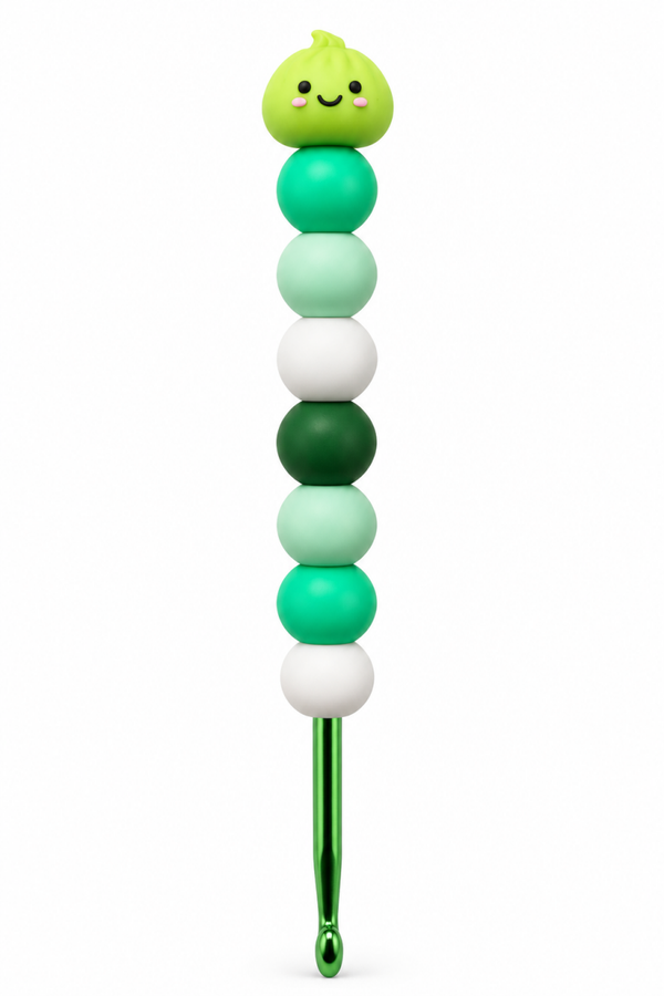 Häkelnadel Grüner Kloß 4,0mm