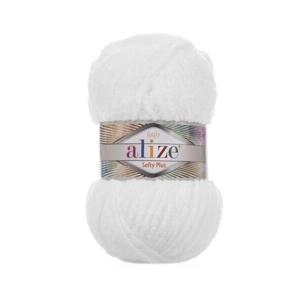 Alize Softy Plus 55 Weiß