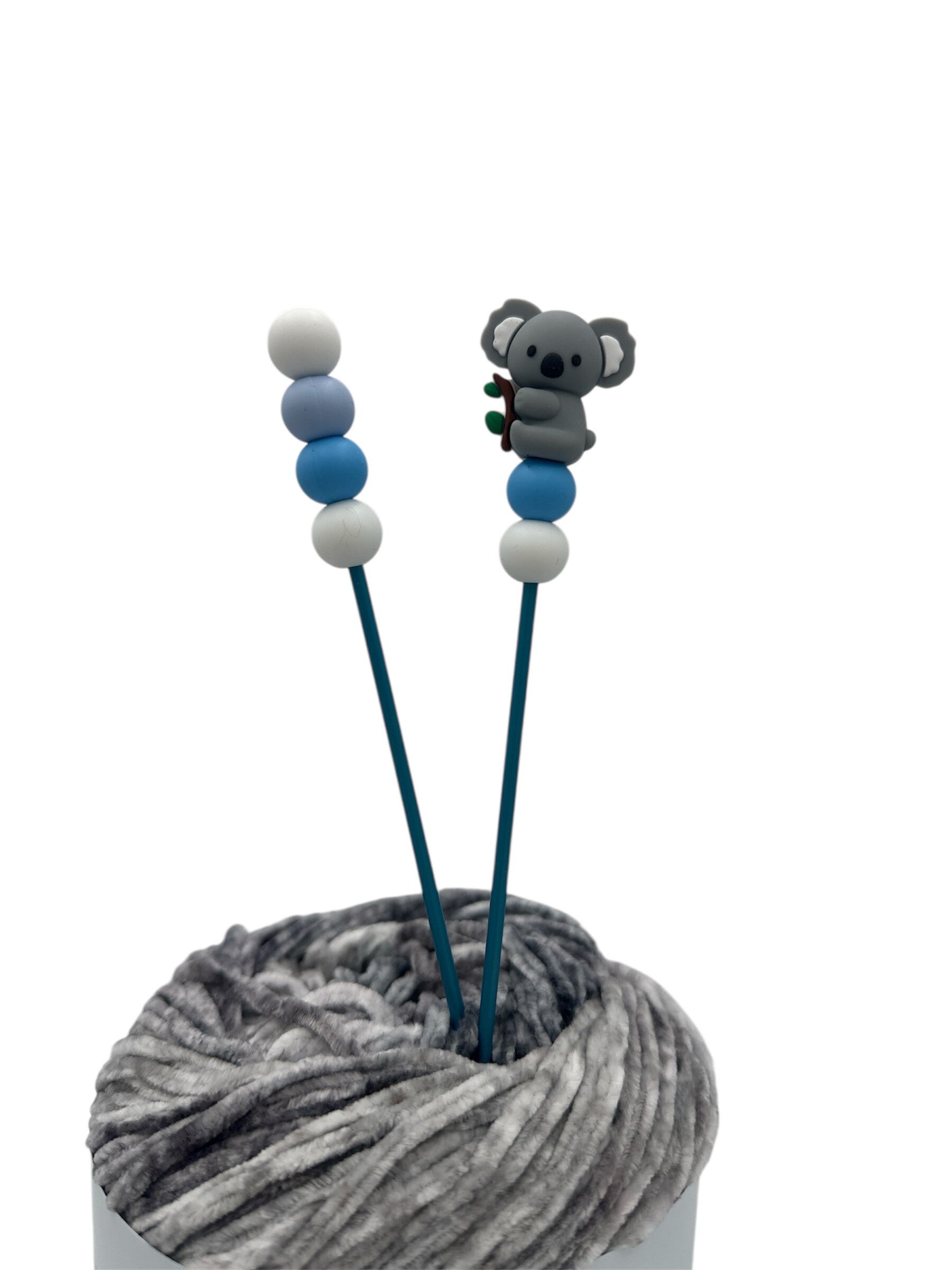 Amigurumi-Sticks Koala 1 Paar