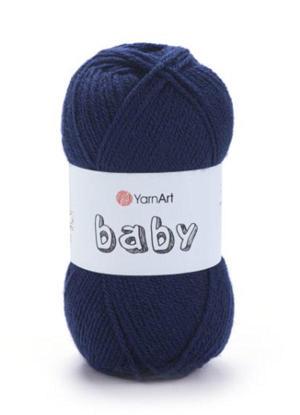 Yarnart Baby 583 Dunkel Blau