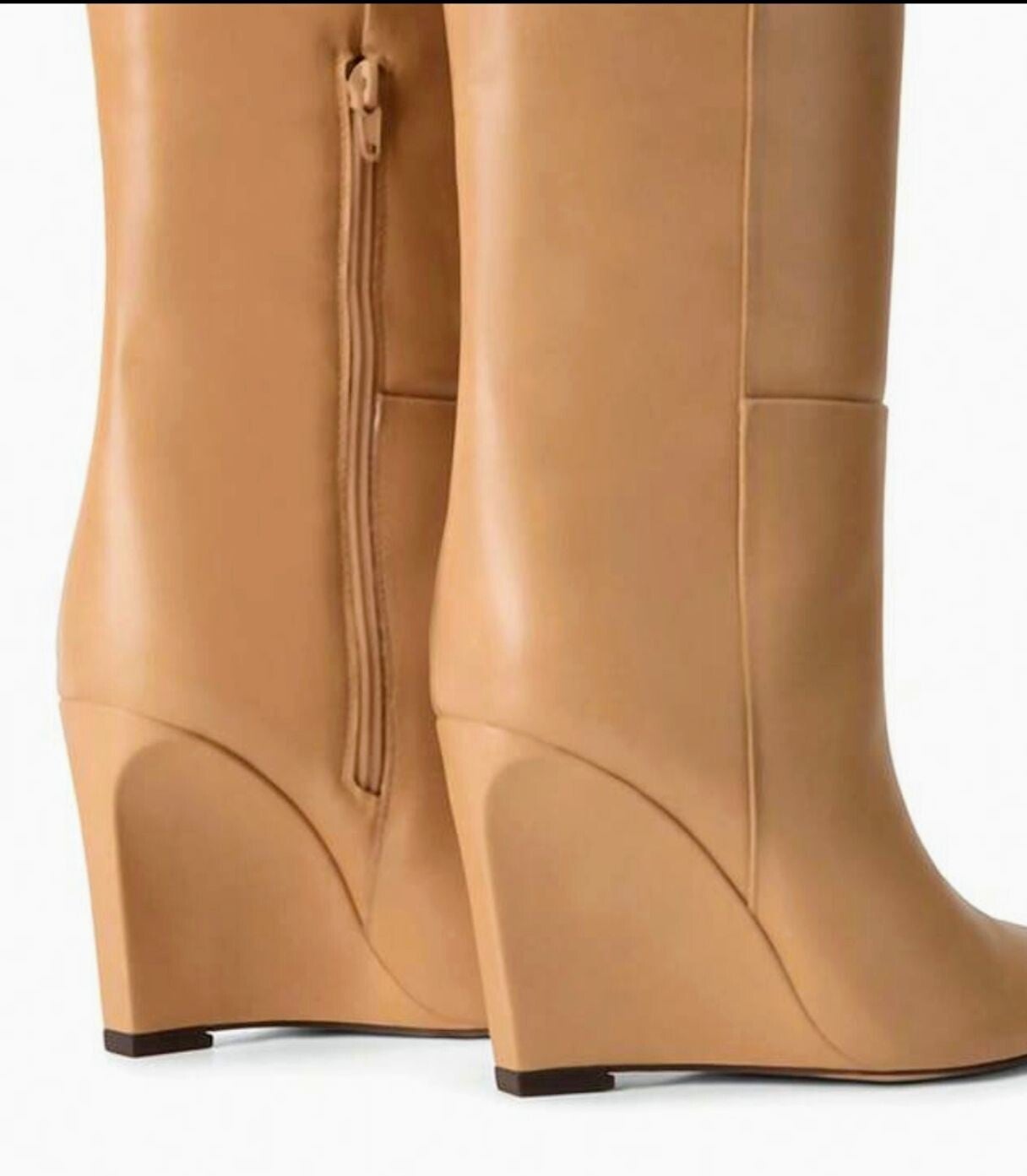 Tall Wedge Boots