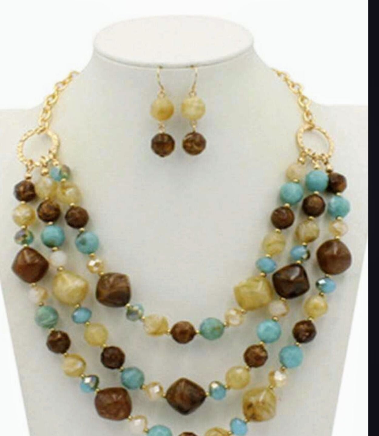 2 pc Necklace & Earring set - European  style