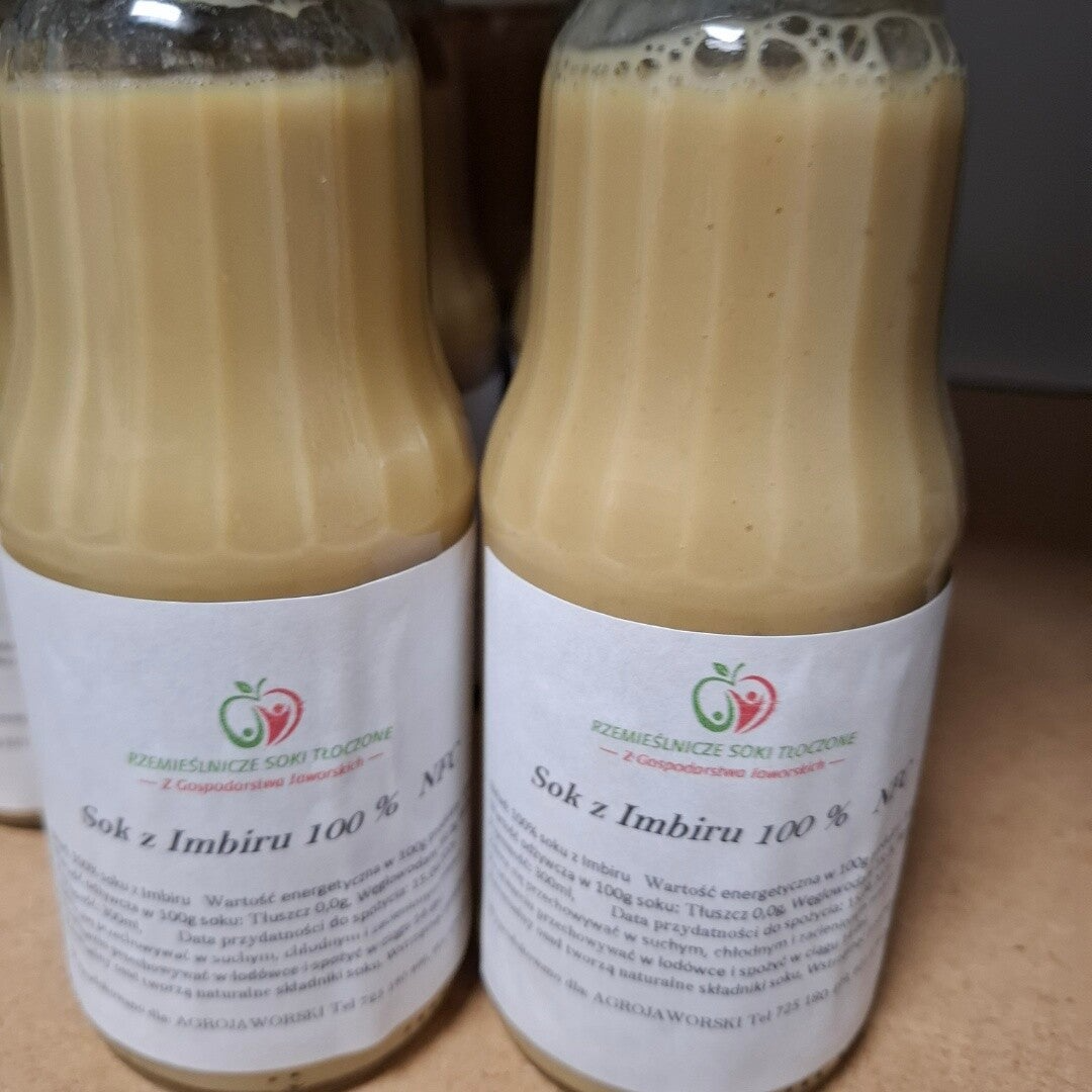 Sok tłoczony NFC Imbir 100% 300ml