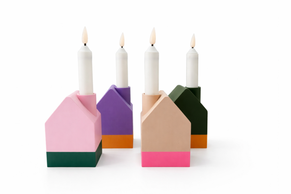 Huisje kaarsenhouder