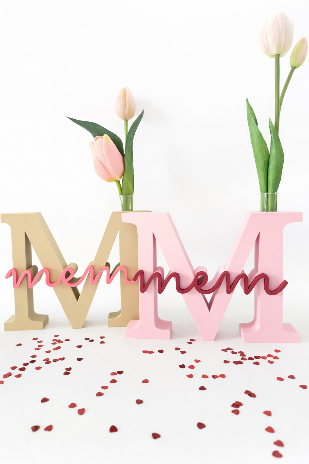 Mem standaard met vaasje