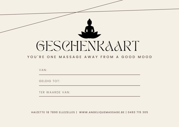 Geschenkaart Wit