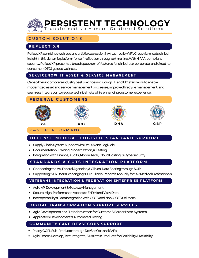 Capability Statement (Back)