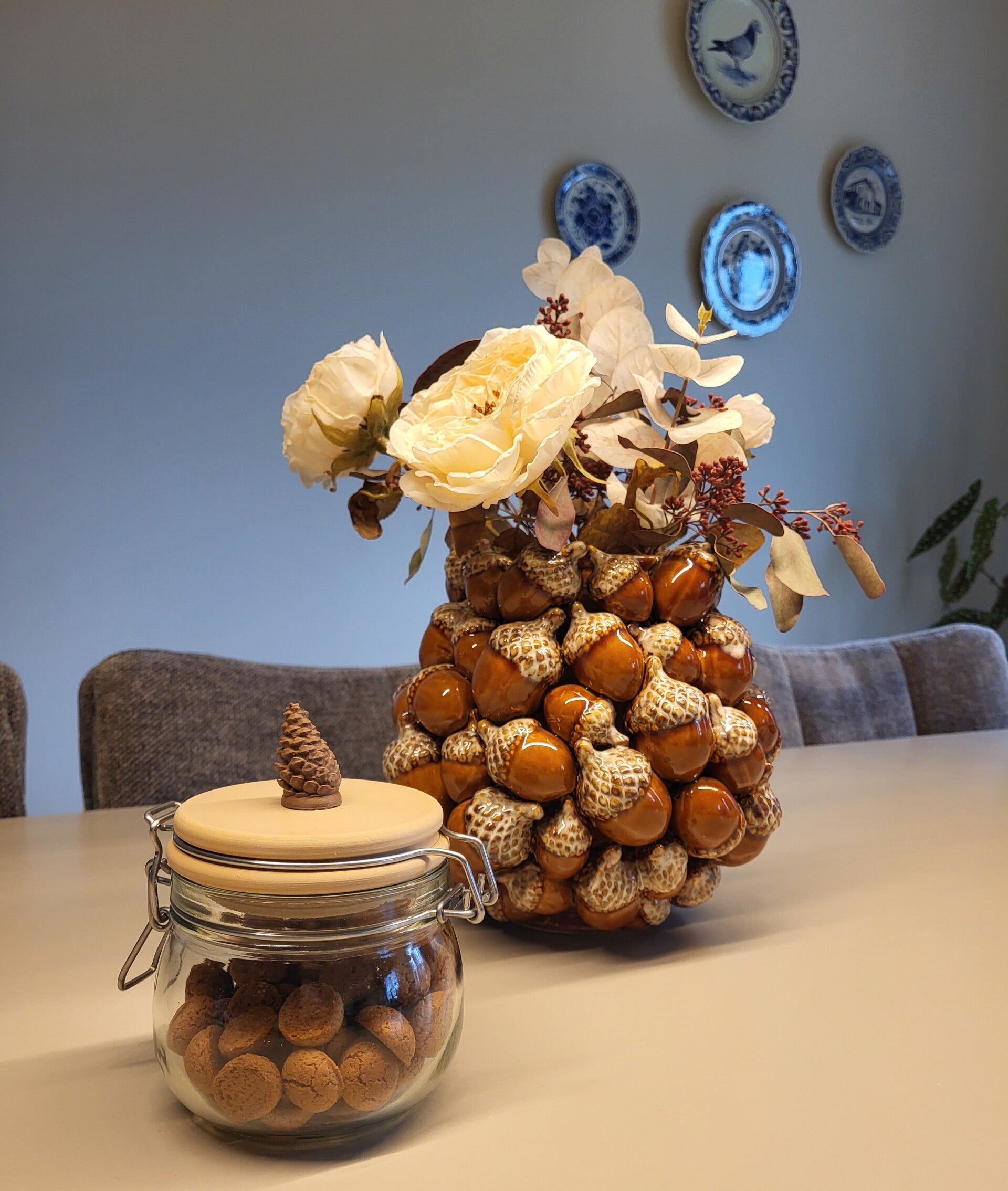 Herfsttopper - dennenappel