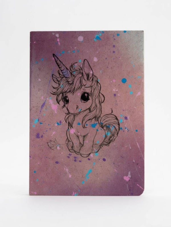 Kork Notizbuch Einhorn