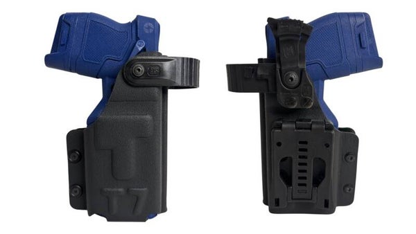 Kydex Holster für  TASER T7 / X26 / X26P / X2  Distanz Elektroimpulsgerät  Elektroschocker