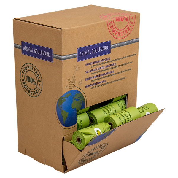 AB COMPOSTABLES Poepzakjes per rolletje promo