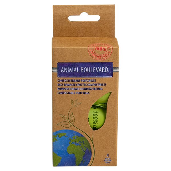 AB COMPOSTABLES poepzakjes Navulling 4 rolletjes