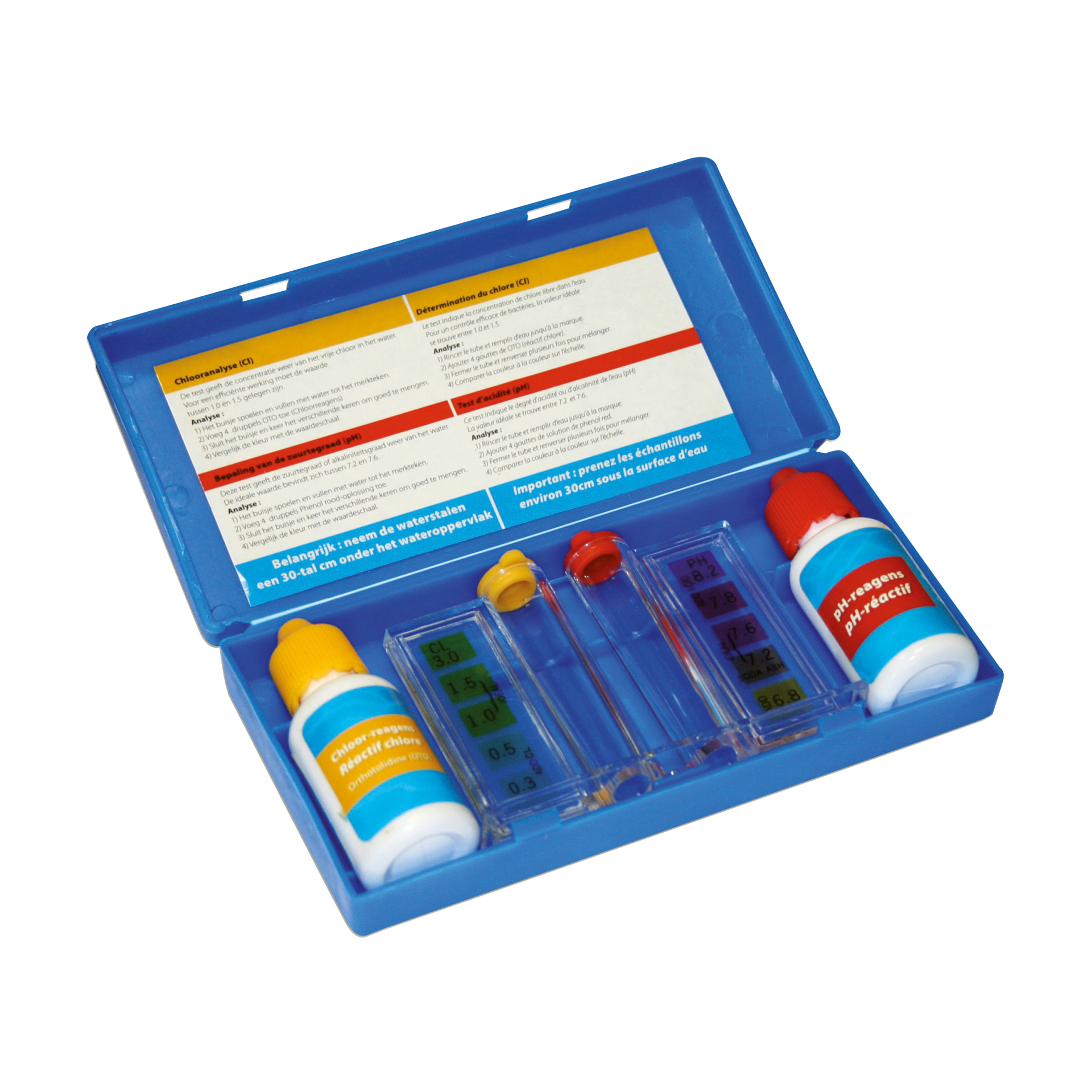 BSI Test kit (ph + cl-testflesjes)