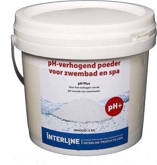 Interline Zwembad pH-plus 3 kg
