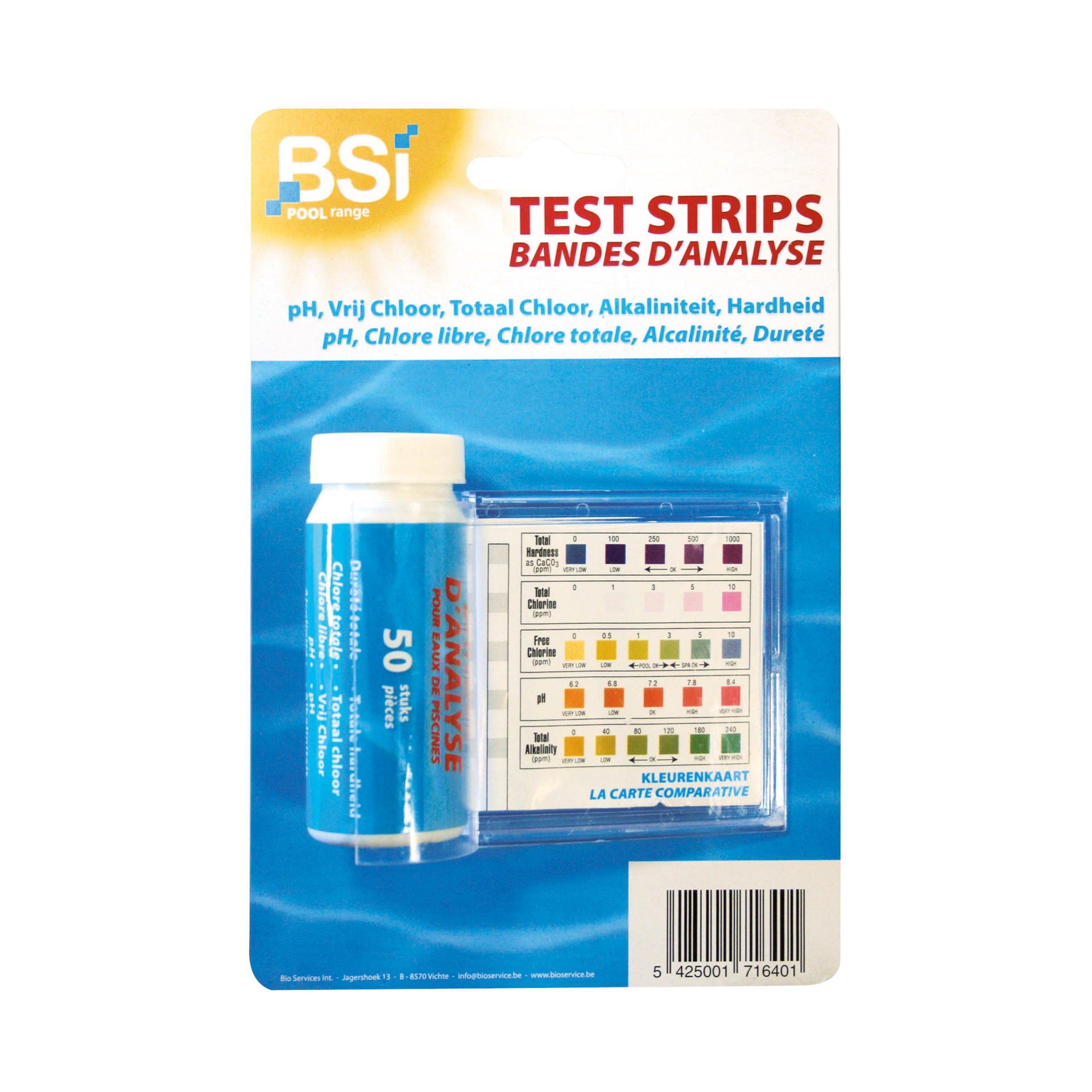 BSI Test strips 50 st