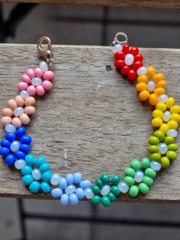 THE RAINBOW FLOWERS - Bracelet
